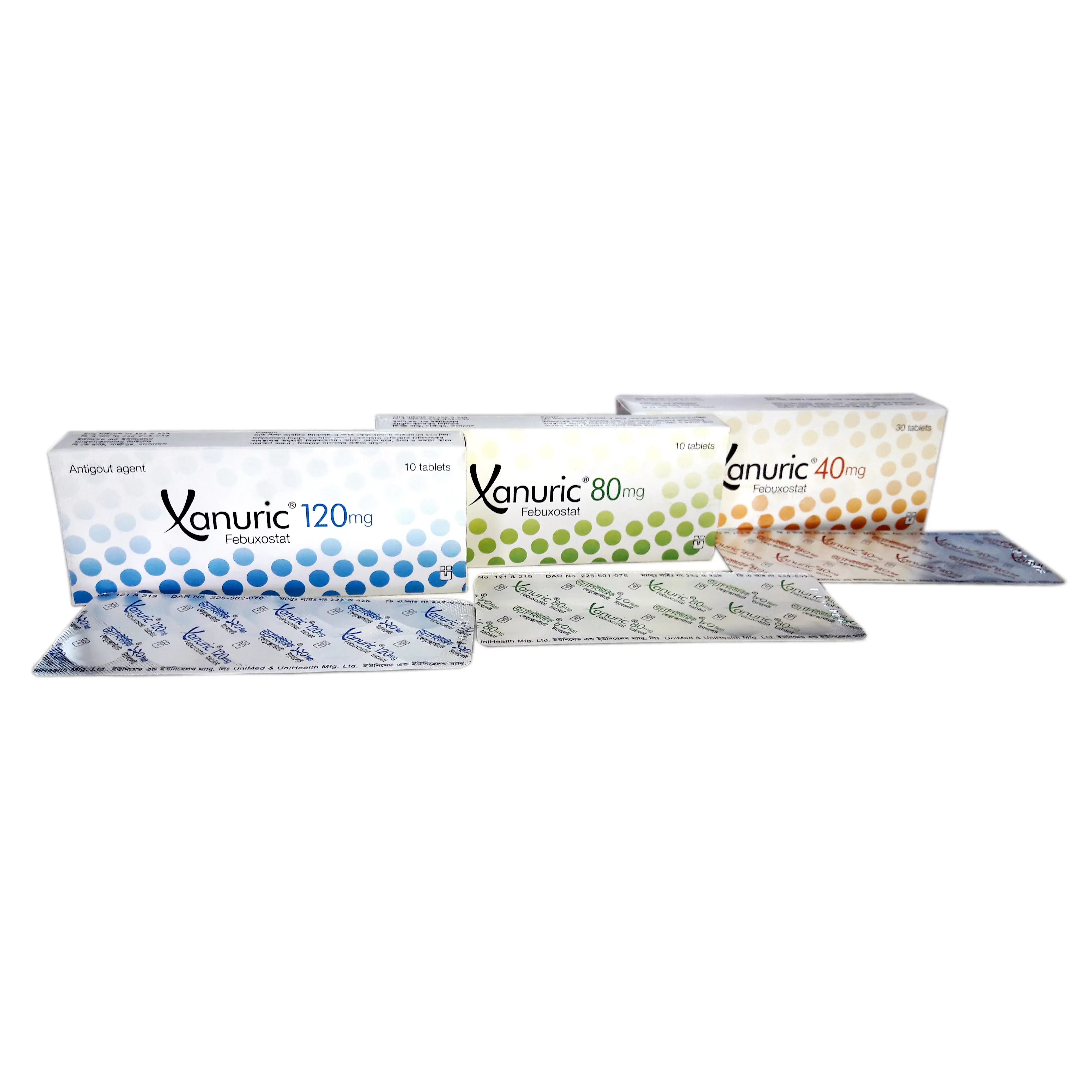Xanuric Tablet 40 mg
