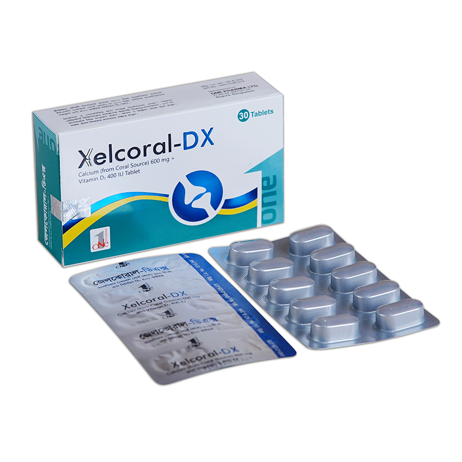 Xelcoral-DX Tablet 600 mg+400 IU