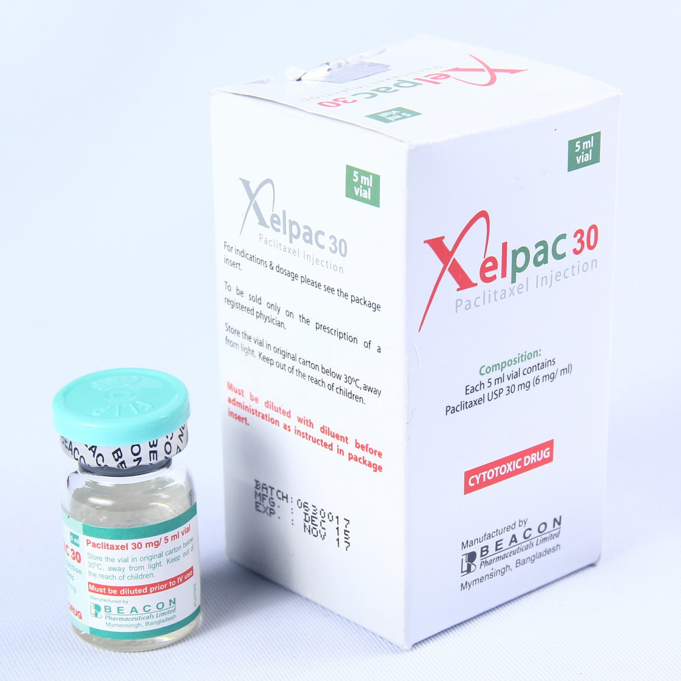 Xelpac IV Infusion 6 mg/ml