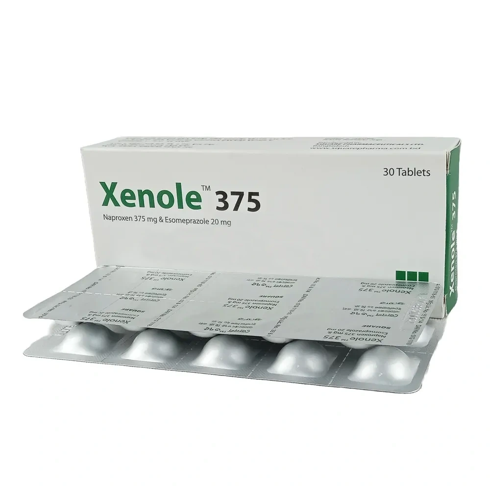 Xenole Tablet (Delayed Release) 375 mg+20 mg