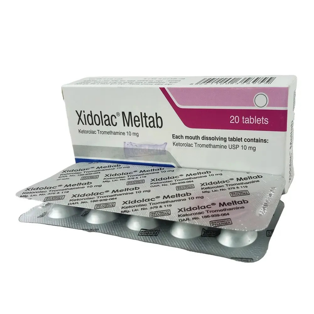 Xidolac Meltab Dispersible Tablet 10 mg