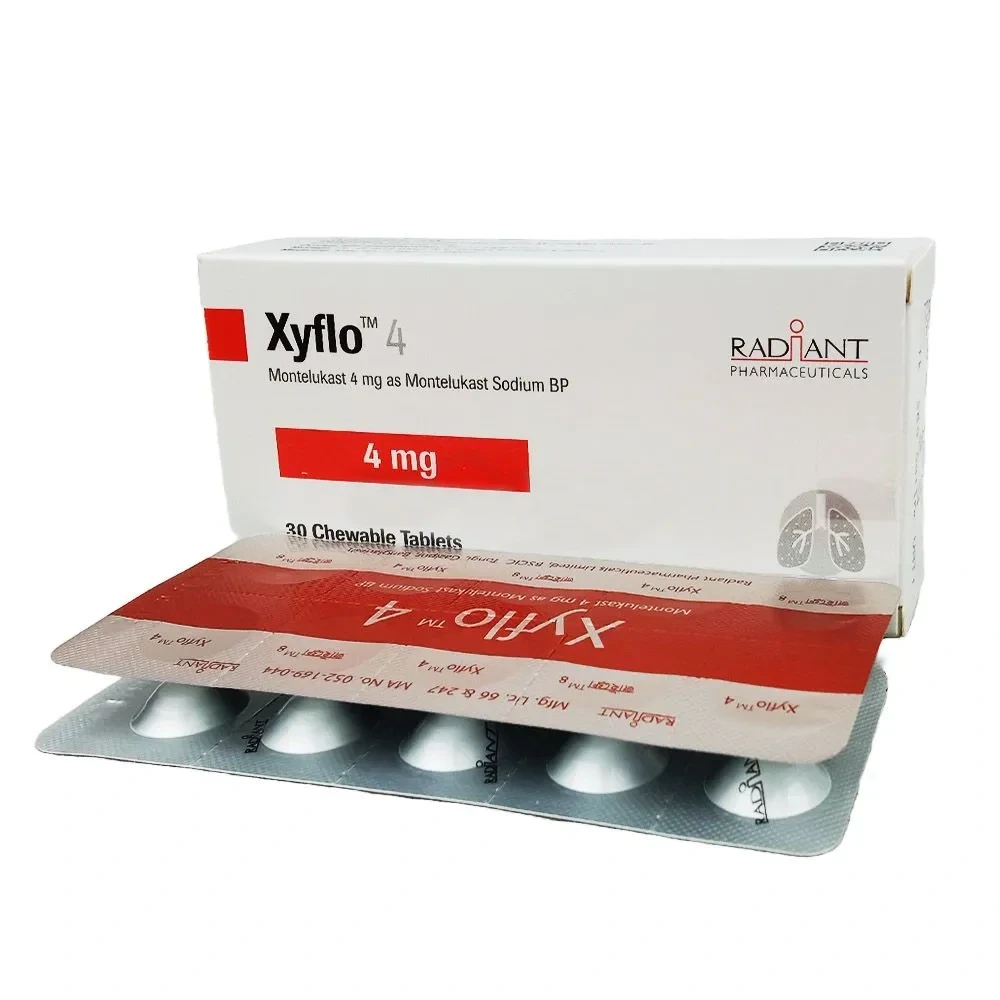 Xyflo Chewable Tablet 4 mg