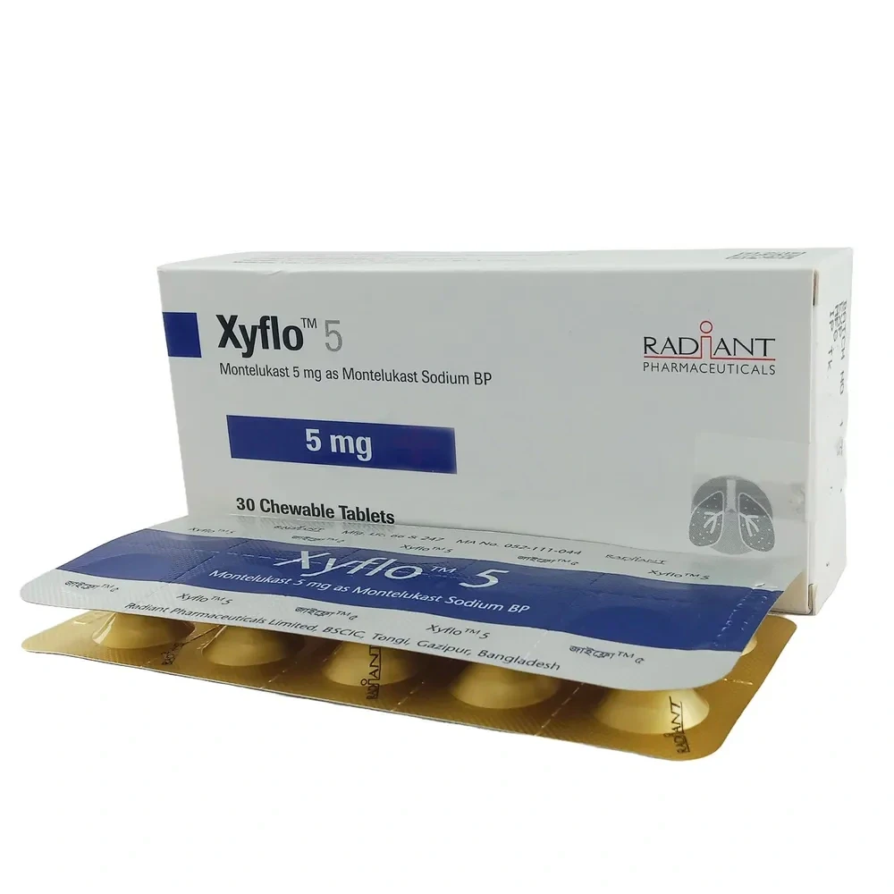 Xyflo Chewable Tablet 5 mg