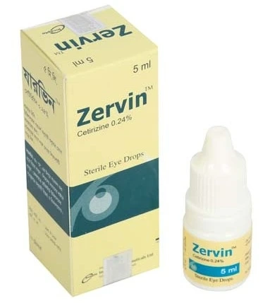 Zervin Ophthalmic Solution 0.24%