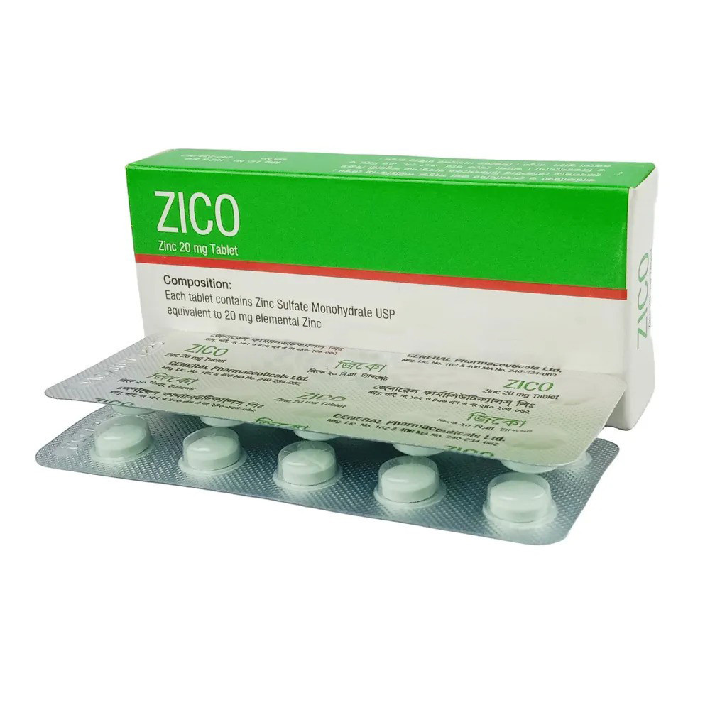 Zico Tablet 20 mg