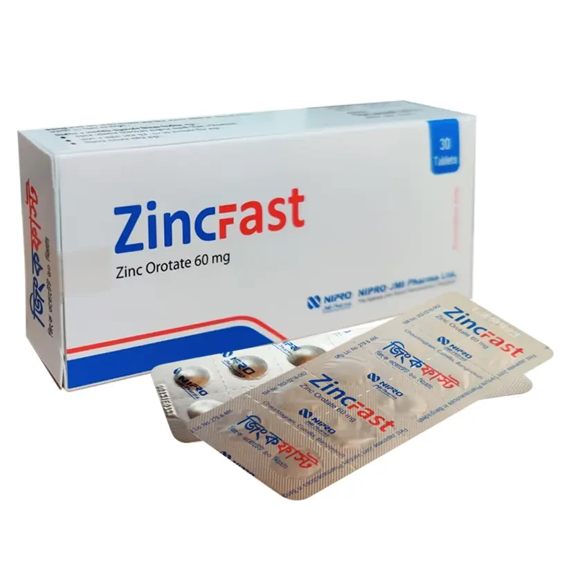 ZincFast Tablet 60 mg