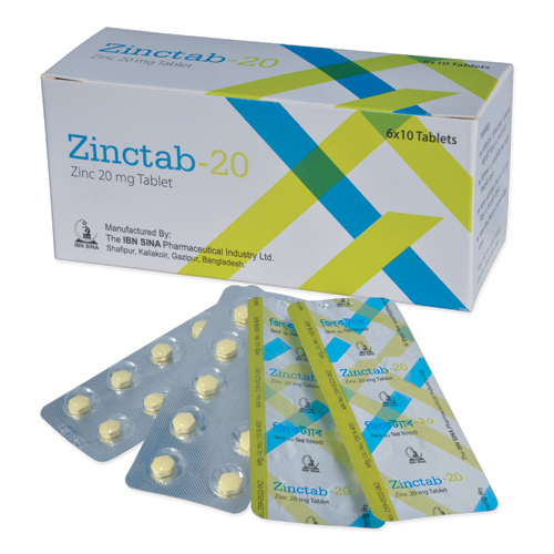 Zinctab Tablet 20 mg