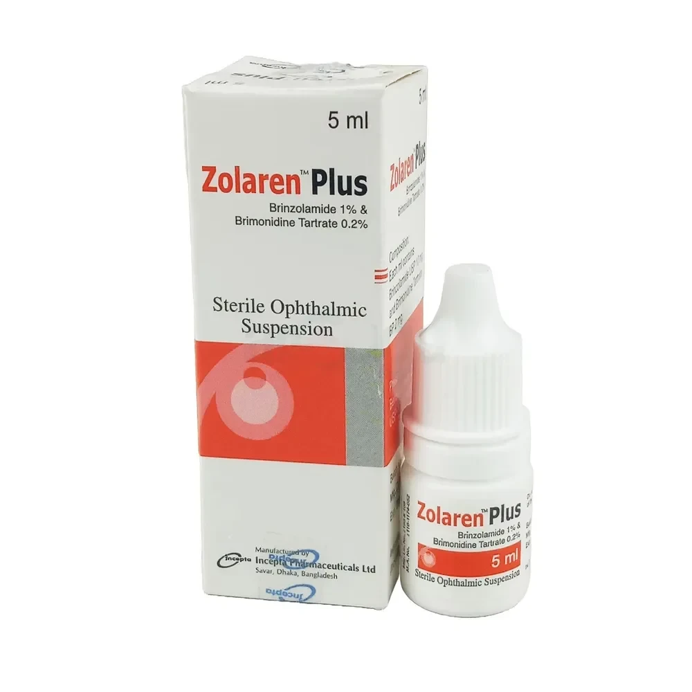 Zolaren Plus Ophthalmic Suspension 1%+0.2%