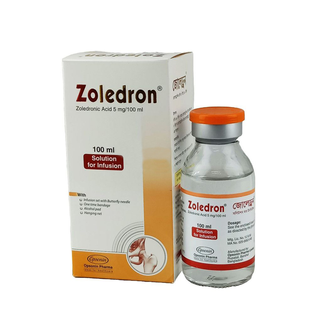 Zoledron IV Infusion 5 mg/100 ml