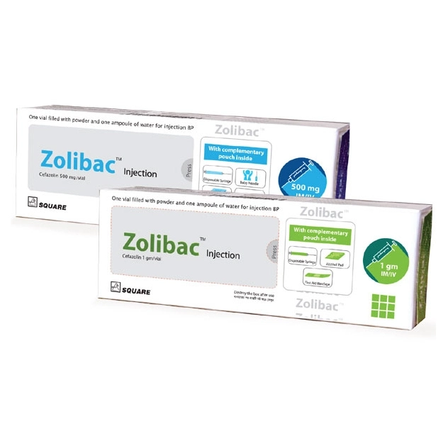 Zolibac IM/IV Injection 1 gm/vial