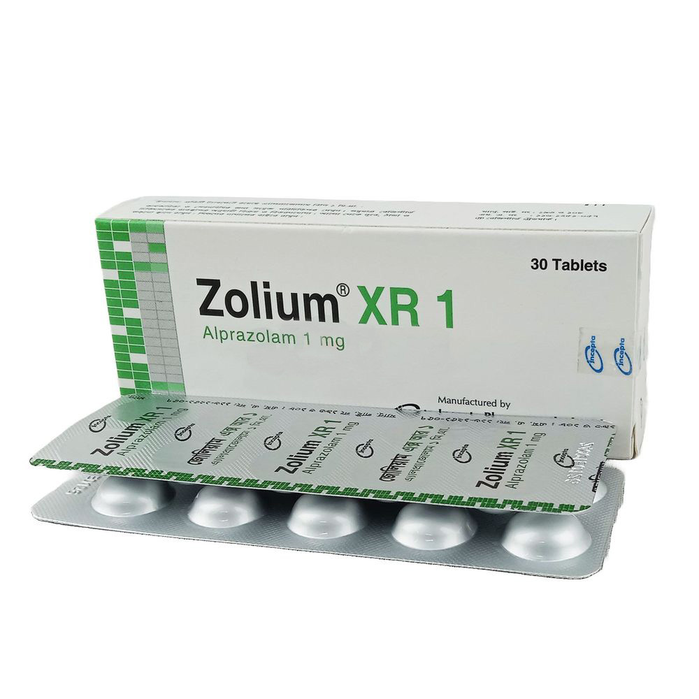 Zolium XR Tablet (Extended Release) 1 mg