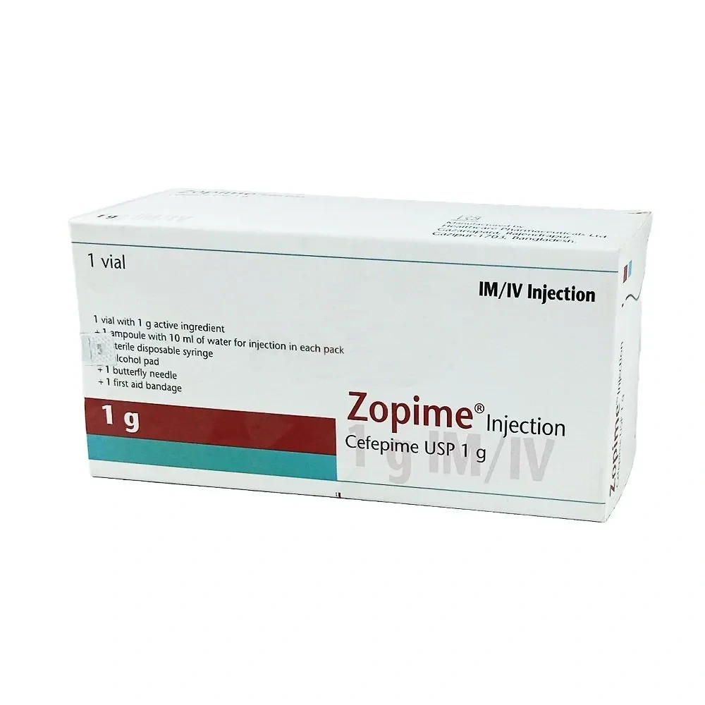 Zopime IM/IV Injection 1 gm/vial