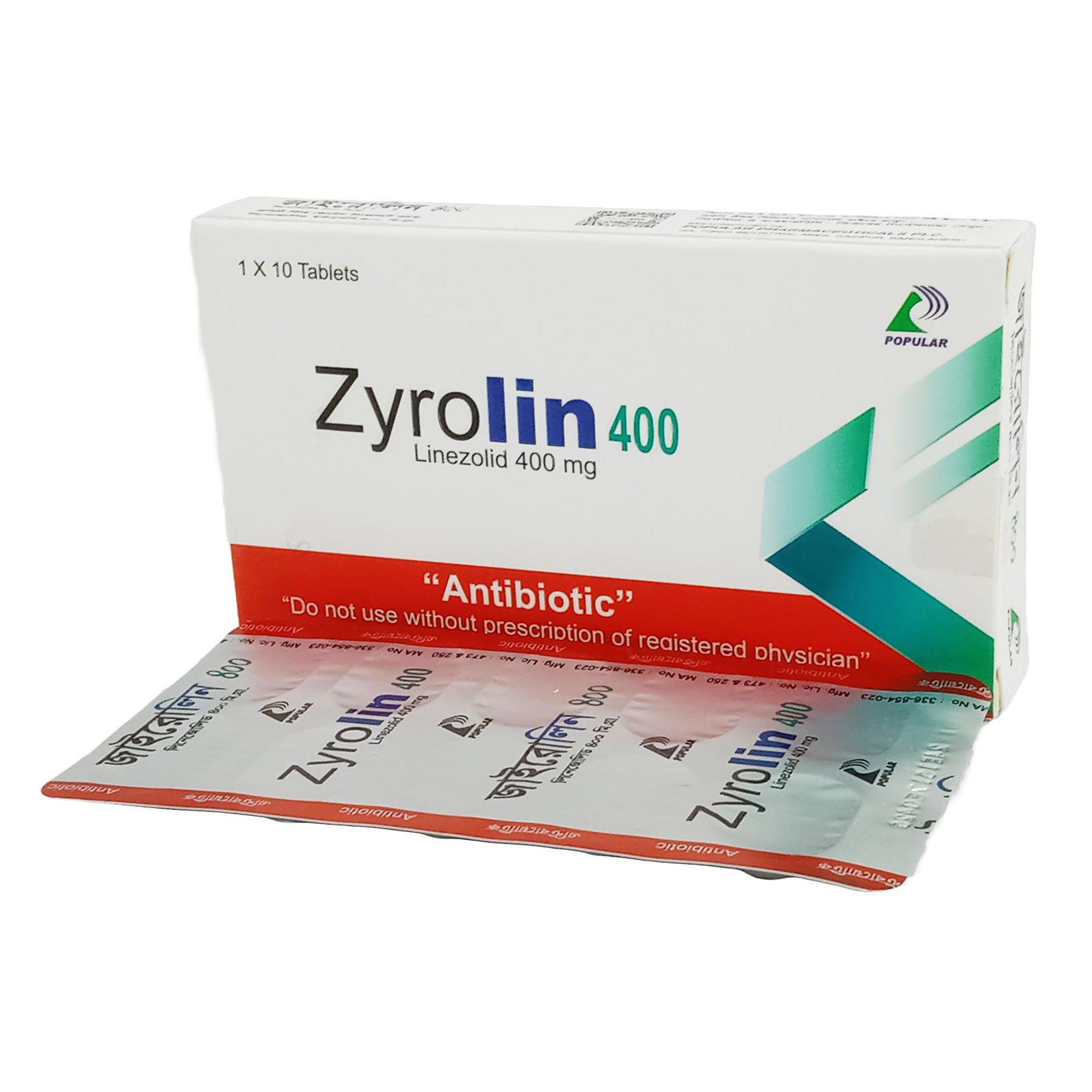 Zyrolin Tablet 400 mg