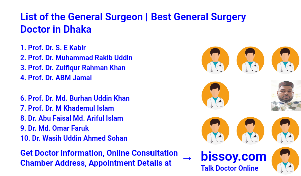 General Surgery Specialist in Dhaka